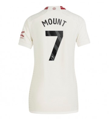 Manchester United Mason Mount #7 Kolmaspaita Naisten 2023-24 Lyhyet Hihat